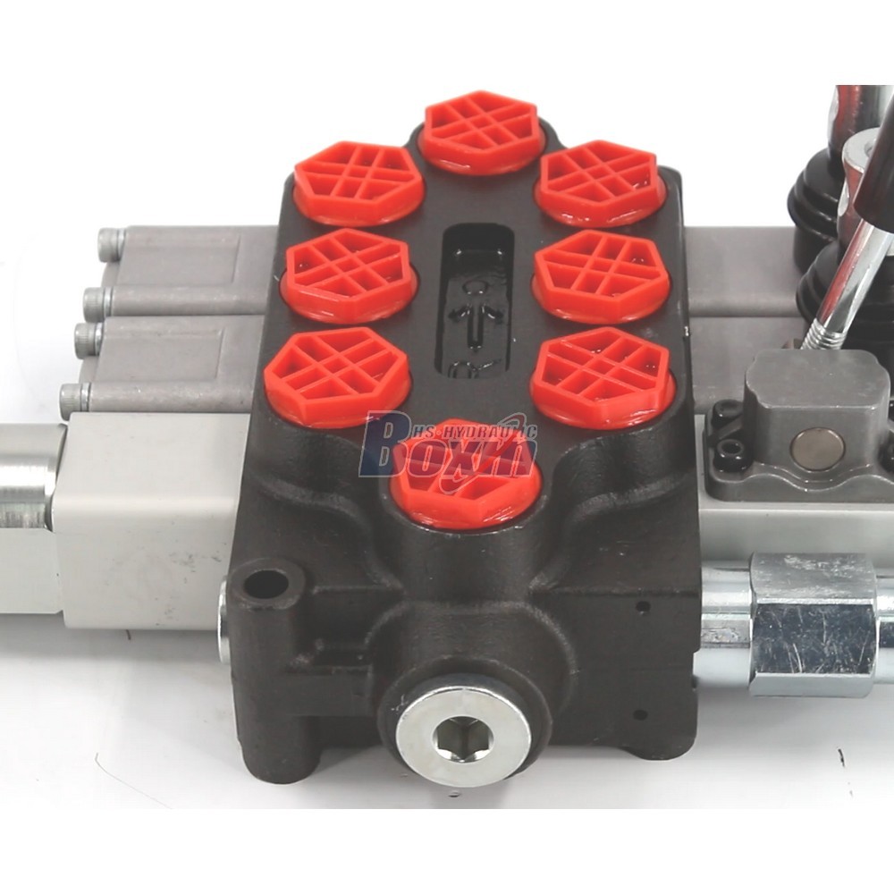 Q45-DT-2OT Manual and Push-pull Electromagnet 3 Spool Monoblock Directional Valve detail image
